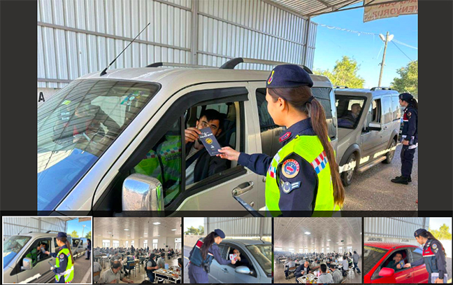Jandarma; “KADES”uygulaması ile ilgili vatandaşları bilgilendirdi