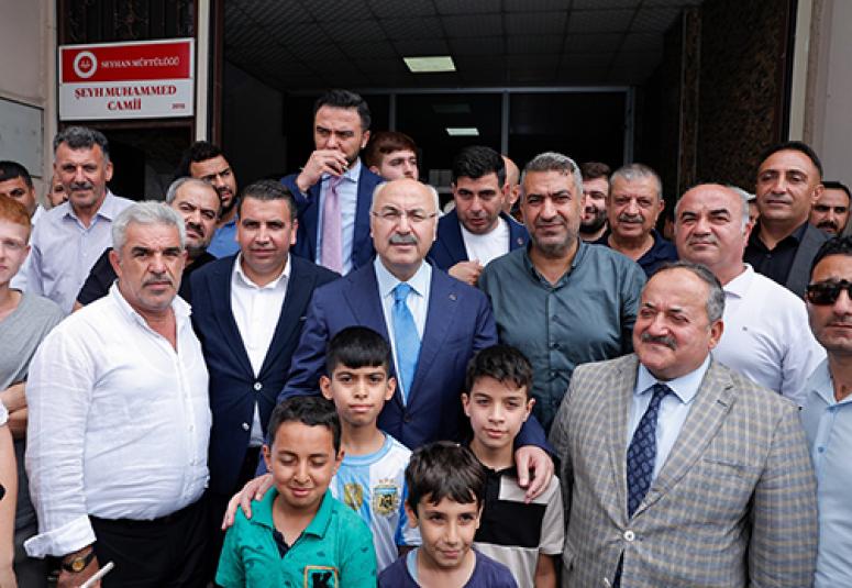 Vali köşger seyhanlı vatandaşlarımızla bir araya geldi